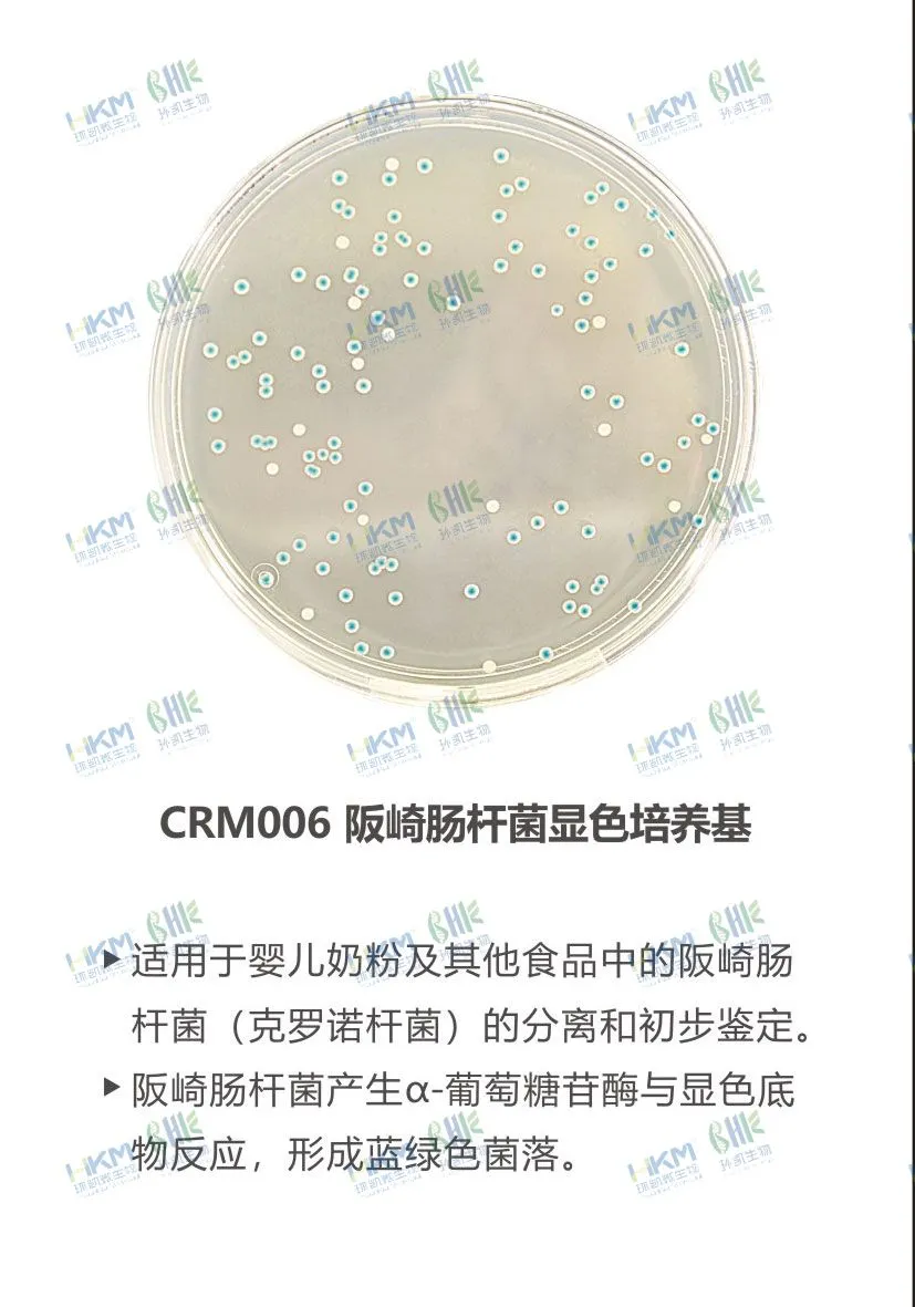 CRM006 阪崎腸桿菌顯色培養(yǎng)基